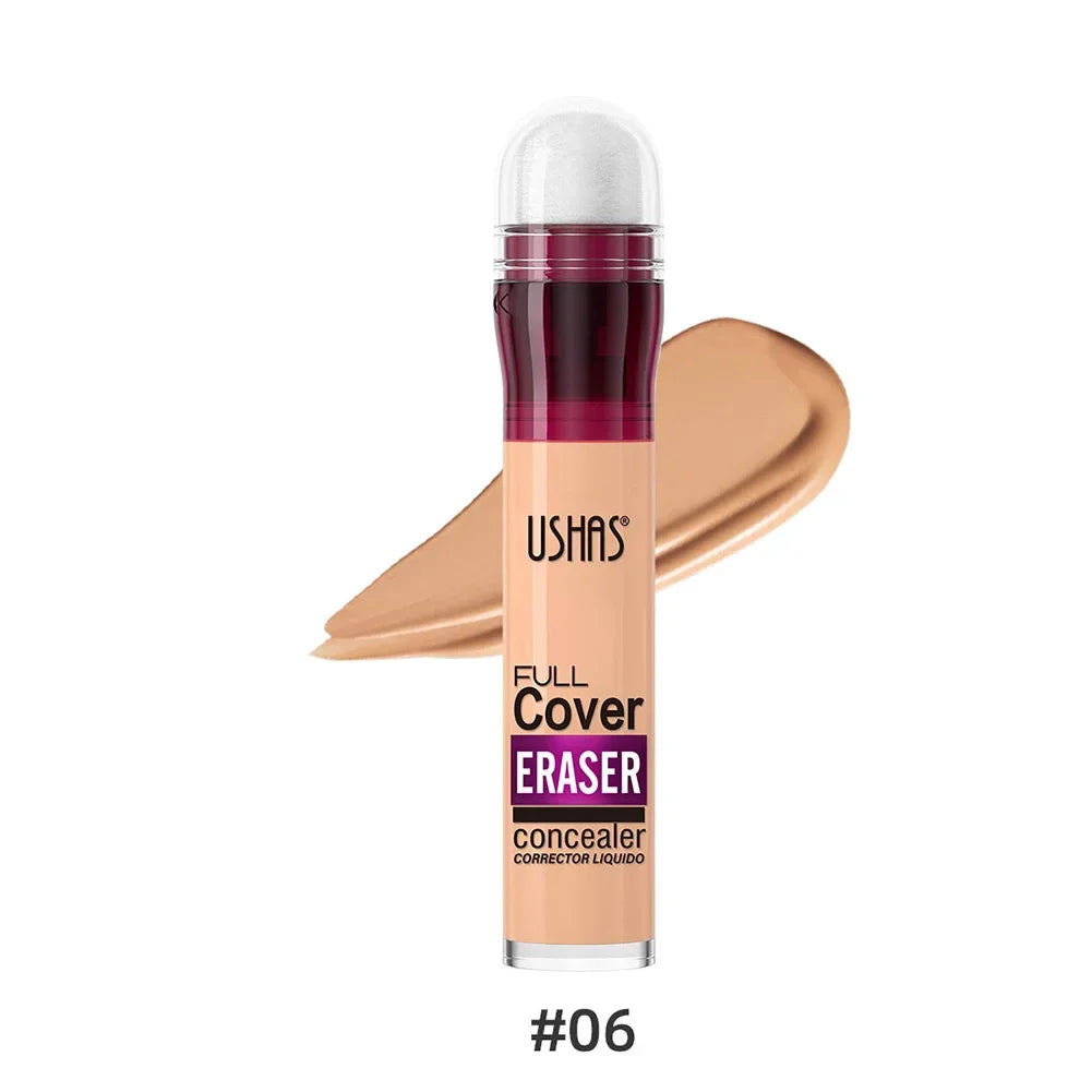 12color Sponge Head Concealer For Dark Circles Tears Freckles Corrector Acne High-end Makeup Natural Skin Makeup Cosmetics