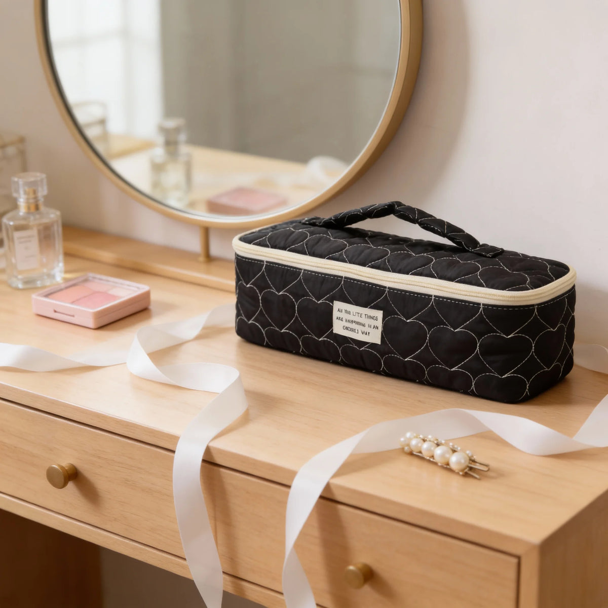 Fashion Large Capacity Hair Dryer Storage Bag Portable Cosmetic Bag Women Makeup Case Toiletry Bag Travel Organizer CB DROPSHIPPING