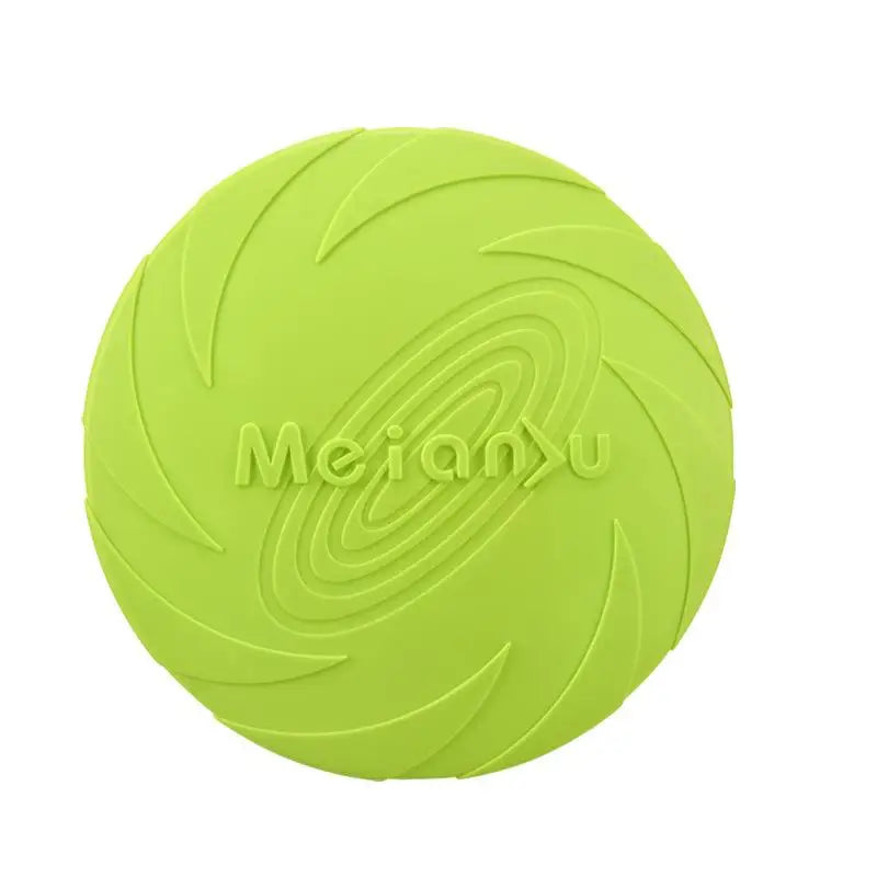 Dog Flying Disc Toy Rubber Pet  Bite Resistant Floating Water Toy for Training Throwing Interactive Play for Medium Large Dogs CB DROPSHIPPING