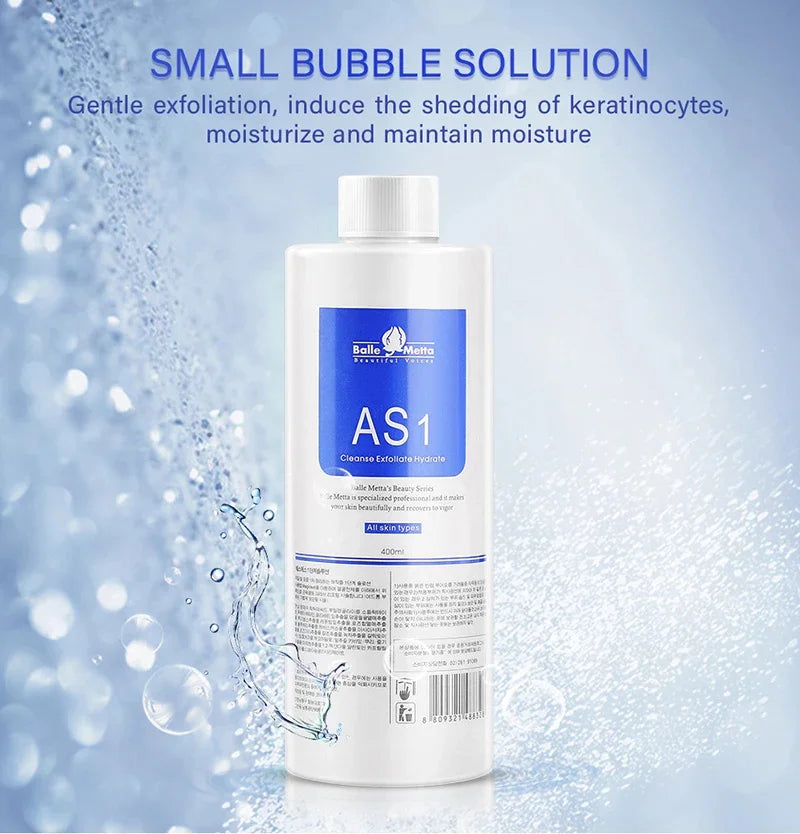 Facial Skincare Face Serum AS1 SA2 AO3 Aqua Peel Solution For Facial Machine Skin Deep Cleaning 400ml Kit of 3 Serums CB DROPSHIPPING