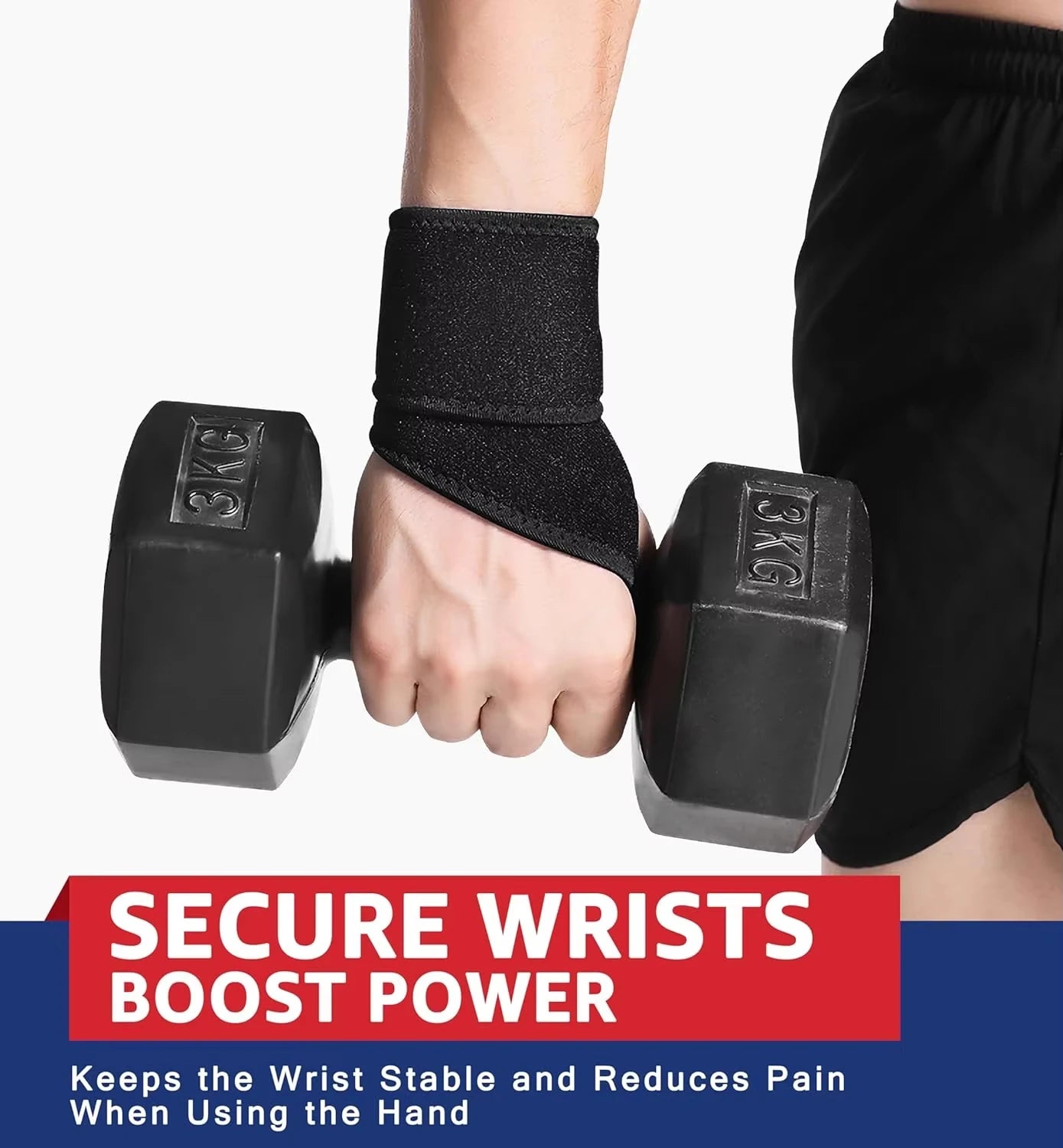 Adjustable Wrist Brace Perfect for Women & Men Support Wrap Strap Hand Carpal Tunnel Brace Fitness Suitable Both Right Left Hand CB DROPSHIPPING