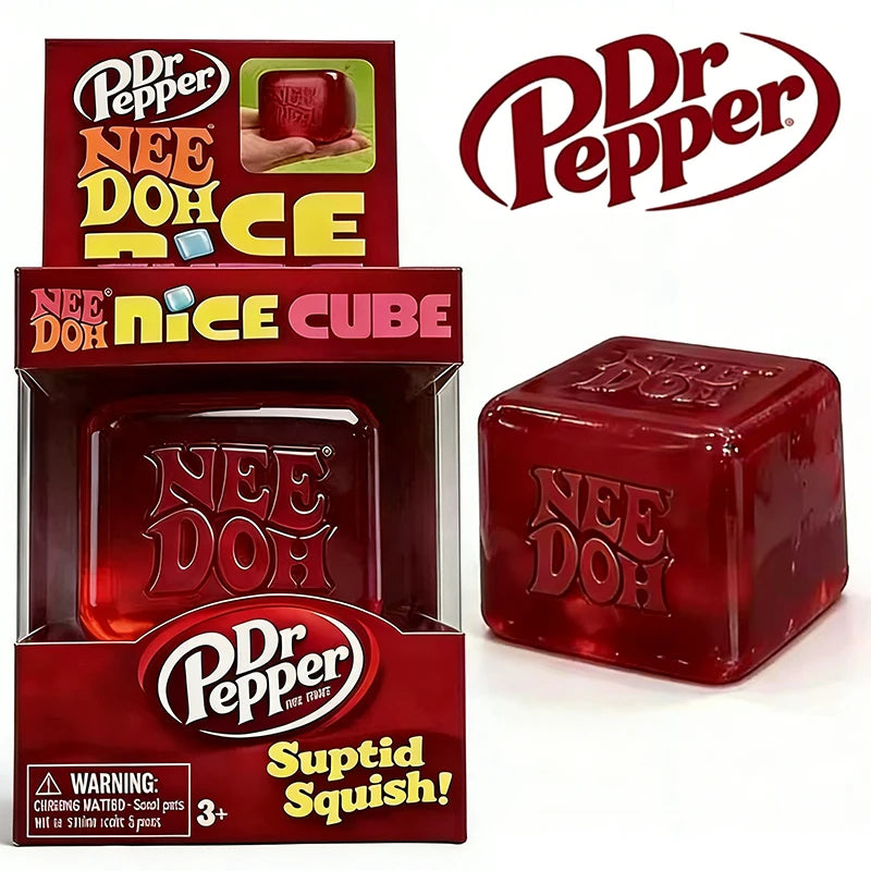 DC Schylling Needoh Nice Sensory Squeezing Toy Cube for Stress relief and Fingertip Release Toy for Pinching and Playing CB DROPSHIPPING