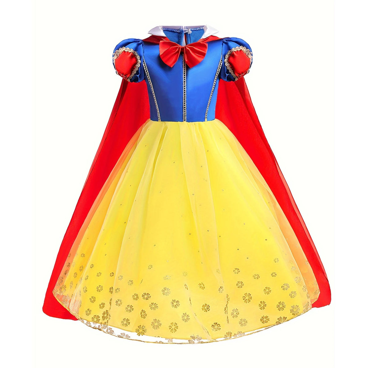 Girls Snow White Dress Kids Princess Dress Up Costumes Toddler Snow White And Huntsman Cosplay Clothing Birthday Party Outfits CB DROPSHIPPING