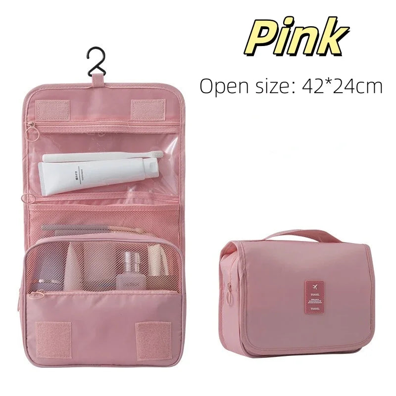 Travel Makeup Bag High Capacity Toiletries Storage Pouch Travel Make Up Organizer Waterproof Beauty Bag Bathroom Wash Bag CB DROPSHIPPING