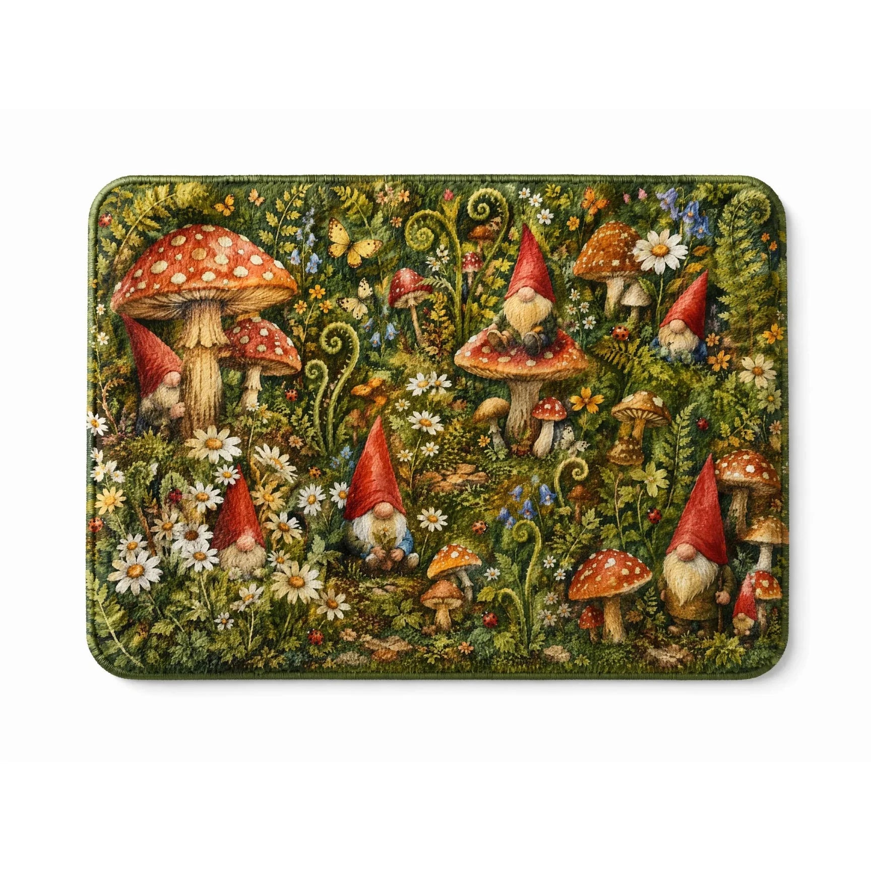Garden Gnomes Comeback 2026 Floor Mat, Suitable For Decorating Living Rooms And Bedroom Entrances, A Unique Holiday Gift