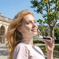 Mini Portable Neck Fan 3000mAh 199 Speeds Adjustable USB Rechargeable Handheld Fan Desktop 3-in-1 Turbo Air Cooling Pocket Fan