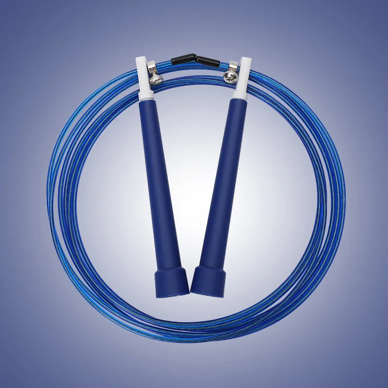 1pcs Speed Jumping Rope Steel Wire Durable Fast Jump Rope Cable Sport Exercise Workout Equipments Home Gym