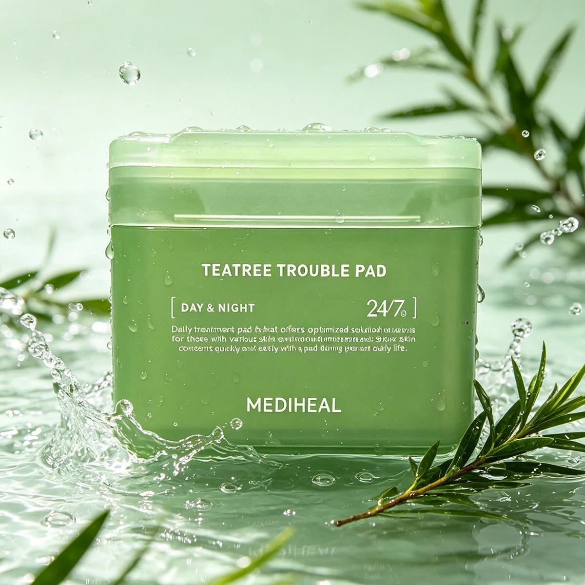 MEDIHEAL Pad,Ready-to-Use Pad,Daily Skincare Pads,Long-Lasting Moisture,Intense Hydration,Korean Skincare,K-Beauty,Korean Makeup