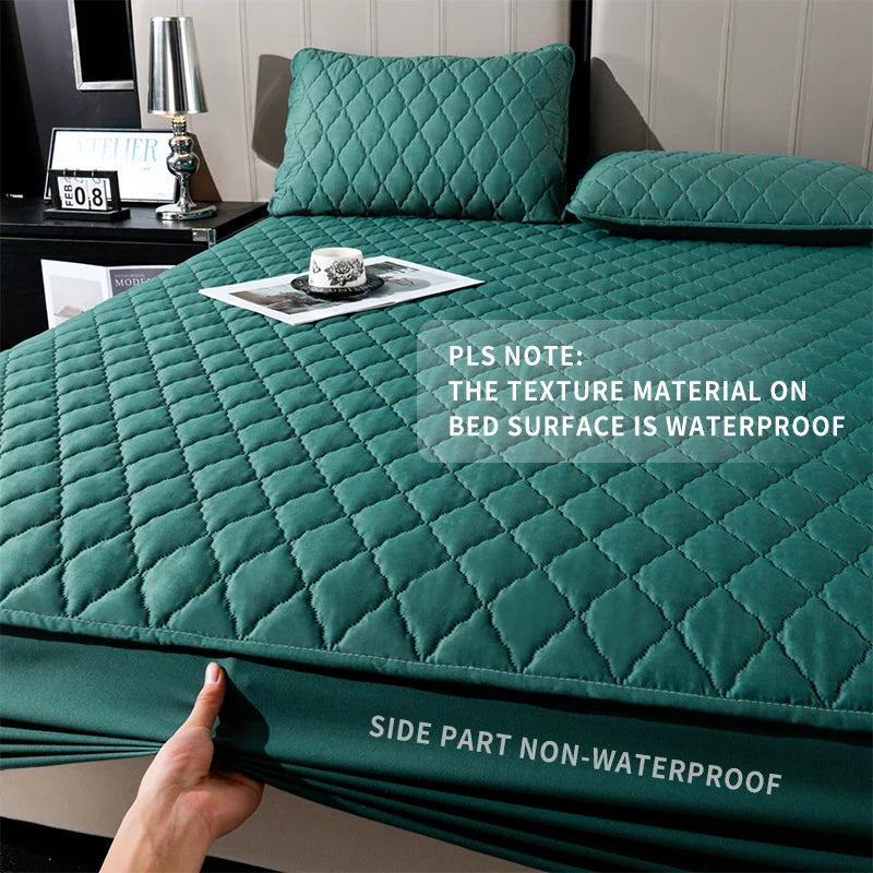 A Soft, Luxurious, High-Quality Mattress Cover  That Is Breathable and Cool, Liquid/Stain Resistant. a Mother's Day Family Gift. Machine Washable. Features Tight Elastic Edging, Pet-Friendly,