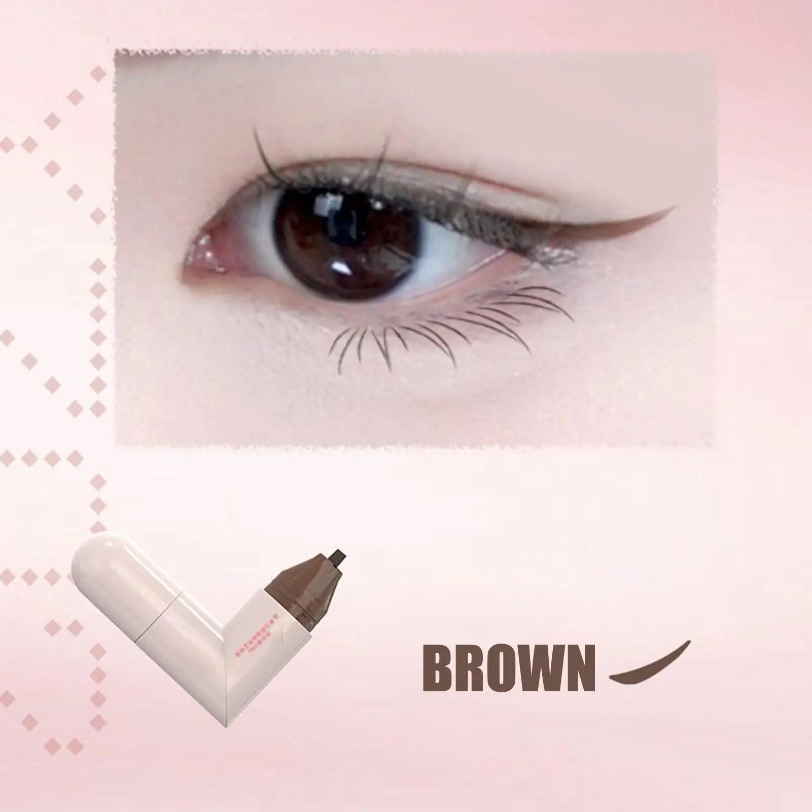Eye liner Winged Eye End Stamp Double-Tip Women Makeup Eye End Wing Stamp Waterproof Stencil Portable Quick Drying Cosmetics CB DROPSHIPPING