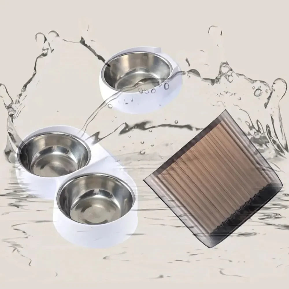 5L Double Bowls Smart Automatic Cat Feeder With Camera Cat Dry Food Video Dispenser Pet Smart Voice Recorder Auto Feeder For Dog CB DROPSHIPPING