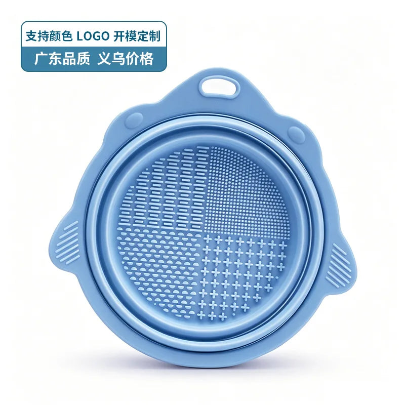 Makeup Brush Cleaner Bowl Set Gentle Clean No Hurt Bristles Wet Dry Powder Puff Cleaning Beauty Tools CB DROPSHIPPING
