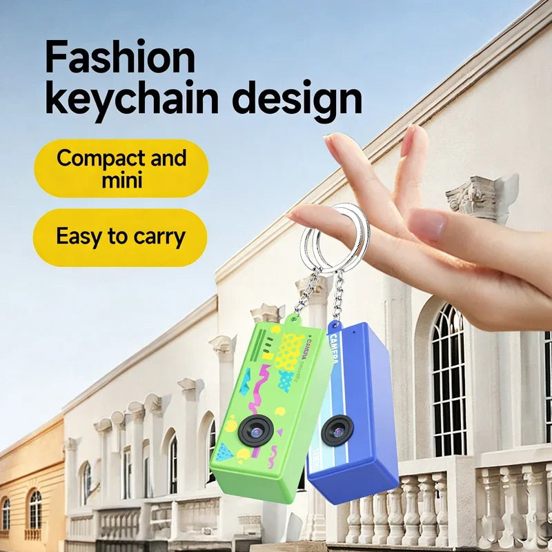 Portable X7 Thumb Camera Keychain Camera Retro Support Memory Card 1080p Very Small Camcorder Video Recorder Tools With Flash CB DROPSHIPPING