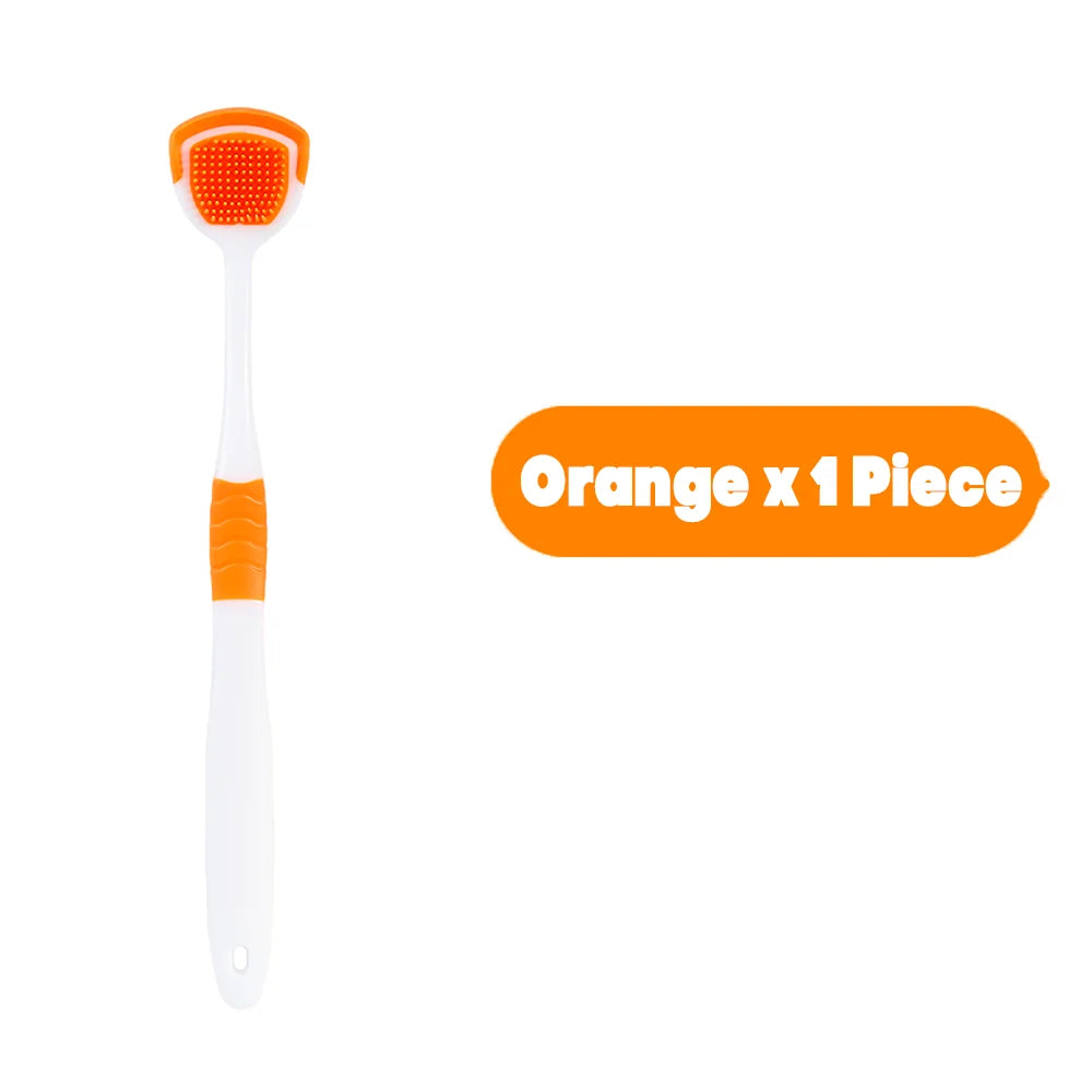 1Pc/4Pcs/8Pcs Silicone Tongue Scraper For Oral Hygiene,Tongue Cleaner Scraper For Oral Care,Tongue Brush Food Debris Clea CB DROPSHIPPING