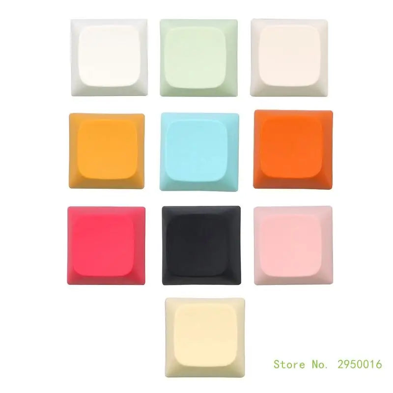 20 Pieces PBT Not Engraving Blank Keycap XDA Height 1U Dyeing Sublimation for Key Caps for Cherry Mx Switches CB DROPSHIPPING