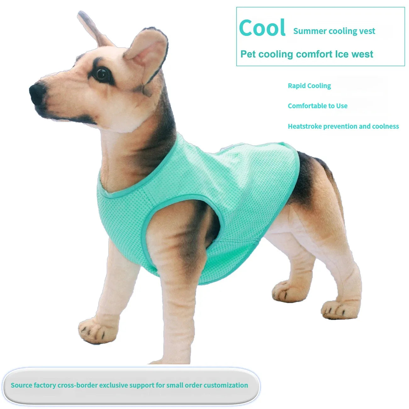 Dog harness Summer Pet Cooling Vest Ice Feeling Short Sleeve Thin Breathable Sun Protection Clothes for Dogs and Cats