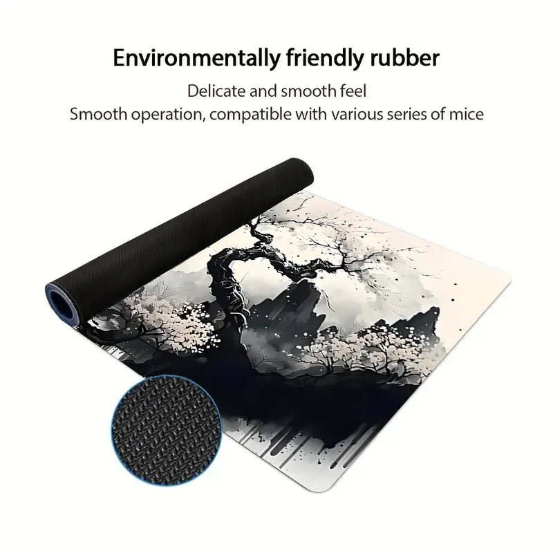 Mouse Pad Sakura Landscape Desk Accessories Mat Gamer Rug Xxl Keyboard Pad 1000X500x3MM Desk Mat Office Carpet Gaming Mouse Mats CB DROPSHIPPING