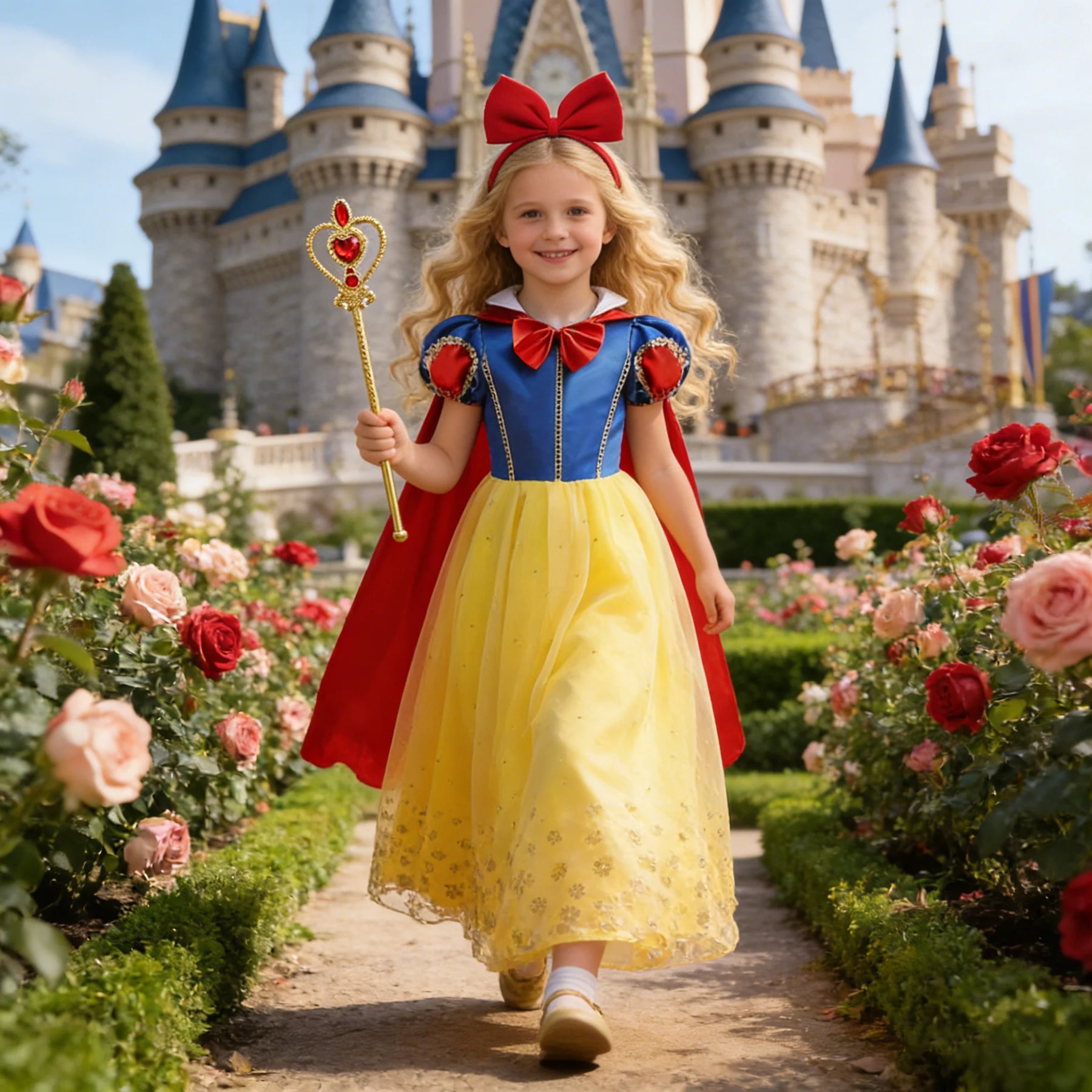 Girls Snow White Dress Kids Princess Dress Up Costumes Toddler Snow White And Huntsman Cosplay Clothing Birthday Party Outfits CB DROPSHIPPING