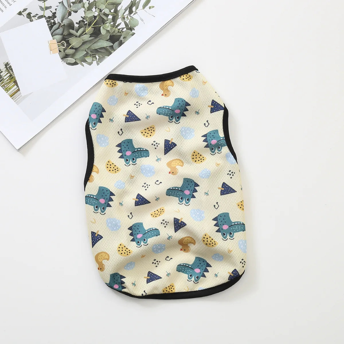 Dog Clothing Summer Soft Cat Shirt for Cats Spring Medium York T-Shirt Pet Puppy Sweatshirt York Apparel Cooling Vest 강아지옷 강아지