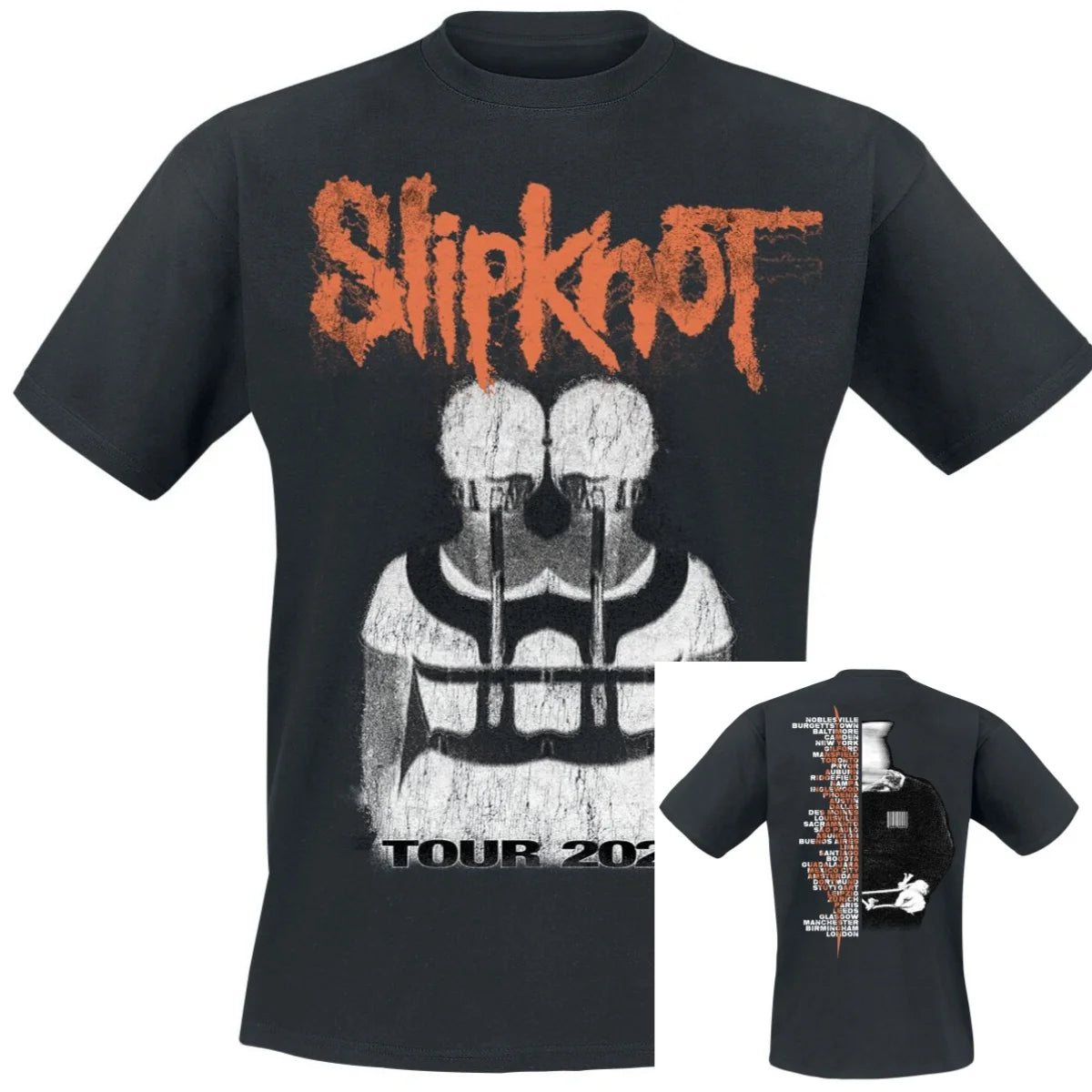 Iowa Star Slipknot T-Shirt Men Women Vintage Metal Rock Band Graphic Tee 100% Cotton Summer Streetwear Top