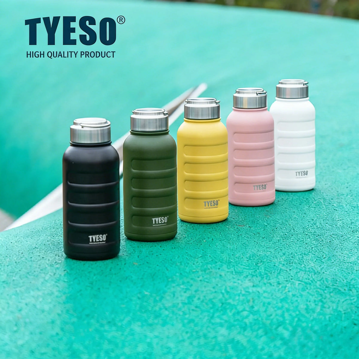Tyeso Double Stainless Steel Thermos Mug Portable Sport Vacuum Flask Large Capacity Thermal Water Bottle Tumbler Drinks Cup