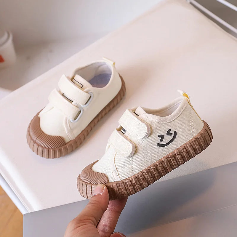 Children Canvas Shoe Candy Color Korean Style Kids Casual Shoes Toddler Girl Boy Breathable Soft Sole Board Shoes Tenis Infantil CB DROPSHIPPING