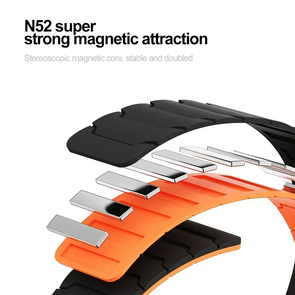 22mm Sport Magnetic Silicone Band For Realme Watch 5 Smartwatch Wrist Bracelet For Realme Watch S2/Realme S 2 2Pro 3 3 Pro Band CB DROPSHIPPING
