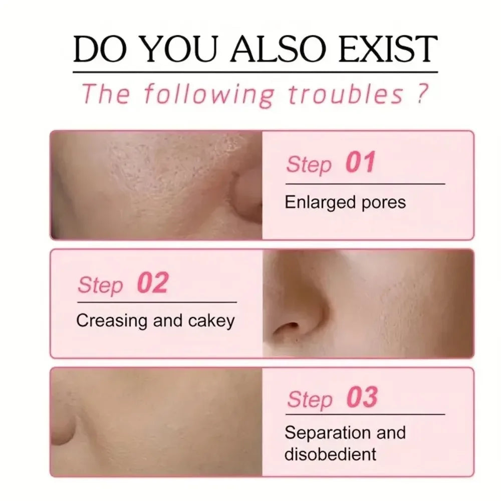 Pore Minimizing Primer Stick Hydrating Concealer All Skin Types Portable Travel Makeup Essential Flawless Base CB DROPSHIPPING