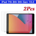 iPad 10.2inch tempered glass screen protector 9H hardness HD transparent screen protector 9th 8th 7th 2020  A2197 A2602 A2603
