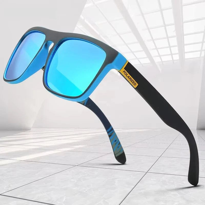 Luxury Polarized Sunglasses Fashion Square Male Sun Glasses Vintage Driving Fishing Eyeglasses Sport Shades UV CB DROPSHIPPING