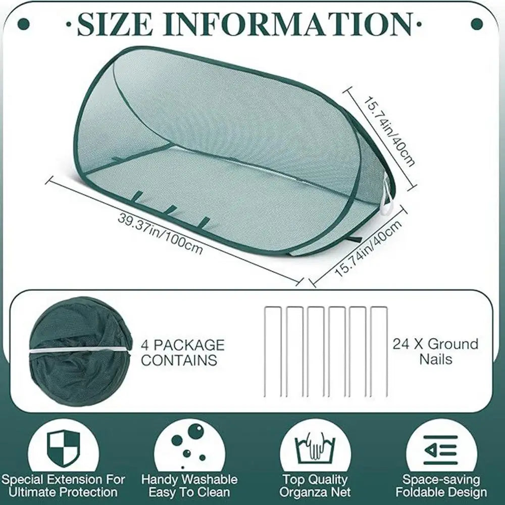 Garden Mesh Plant Cover Seedlings Large Vegetable Supplies Indoor Gardening Greenhouse Accessories Plants Covers Products