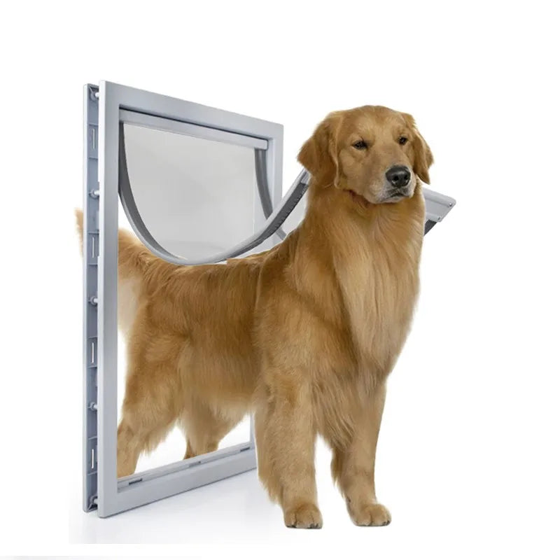 Pet Door for Doors High Quality ABS Flame PVC Enter Outer Flap Door Anti Raining Door Cover Extra Insulated & Cold Weather CB DROPSHIPPING