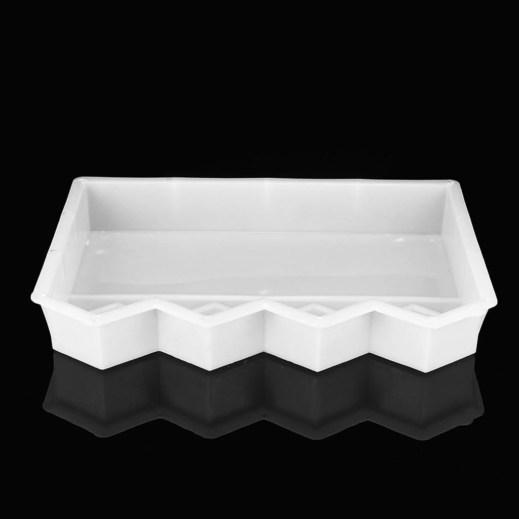 Garden Edging Concrete Molds Easy Operation Yard Paving Moulds for Garden Yard Patio Decoration