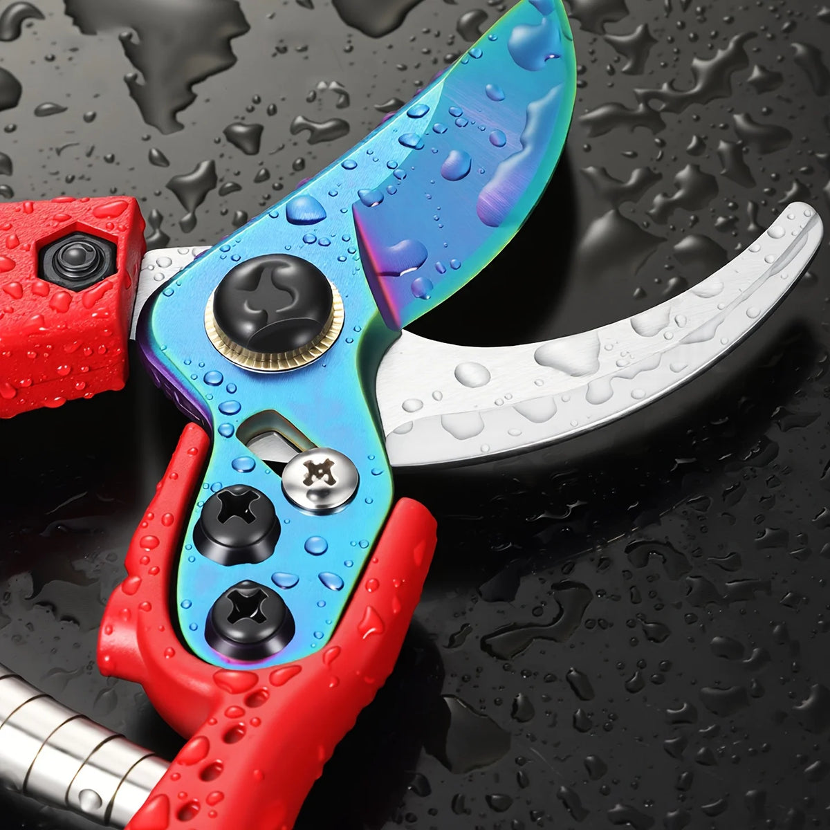 Garden Shears, Labor-Saving Garden Scissors, Pruning Shears and Garden Secateurs, Professional Branch Scissors