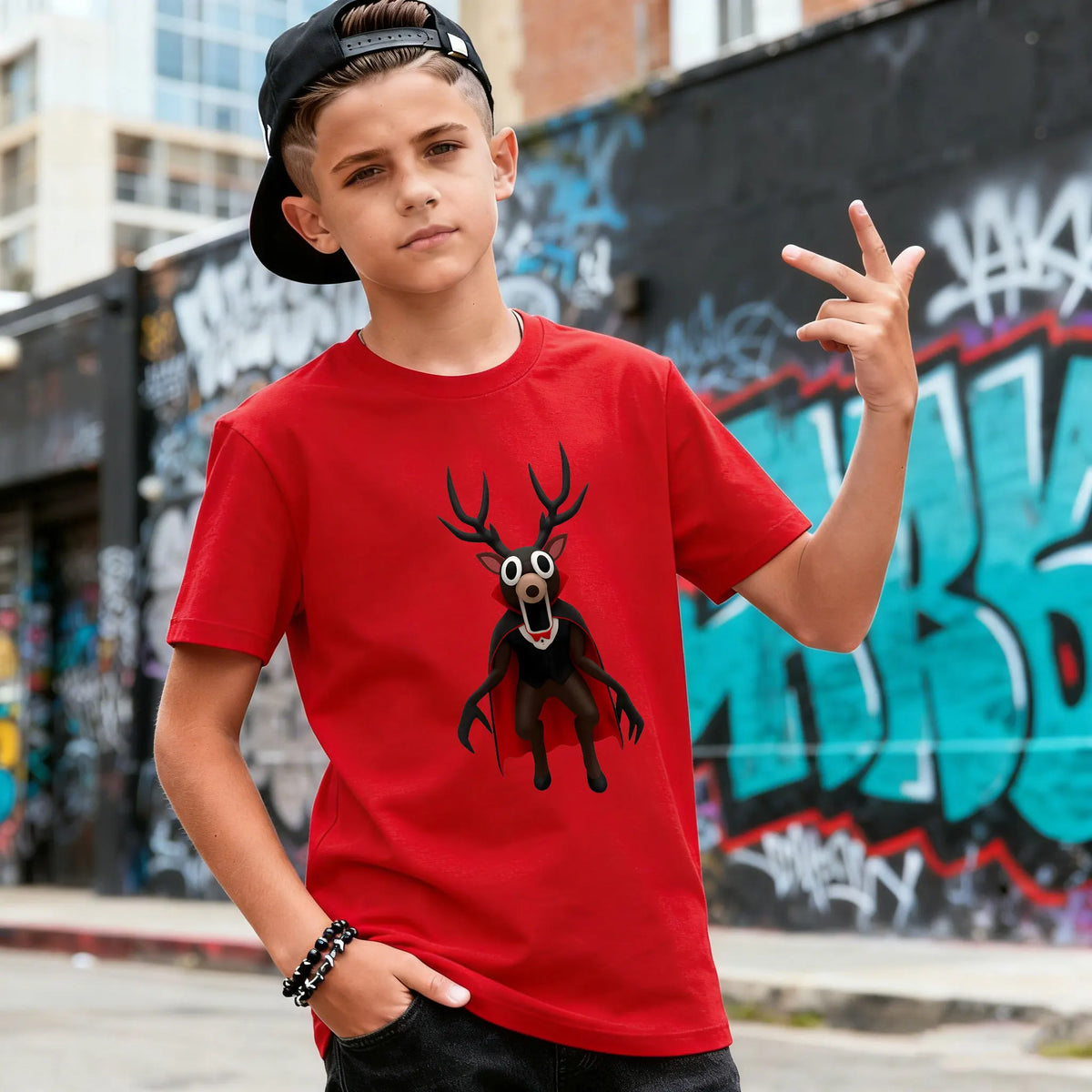 99 Nights in The Forest Inspired Deer Game Tee Perfect for Nature Lovers Birthday Gifts Fun Cute Cartoon Deer Kids T-Shirt Tops CB DROPSHIPPING