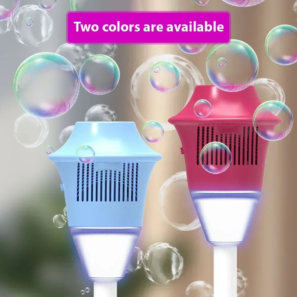 Stand Bubble Machine with Lights&music for Outdoor Soap Bubble Blower Suitable for Water Sport Wedding Party Decor Bubble CB DROPSHIPPING