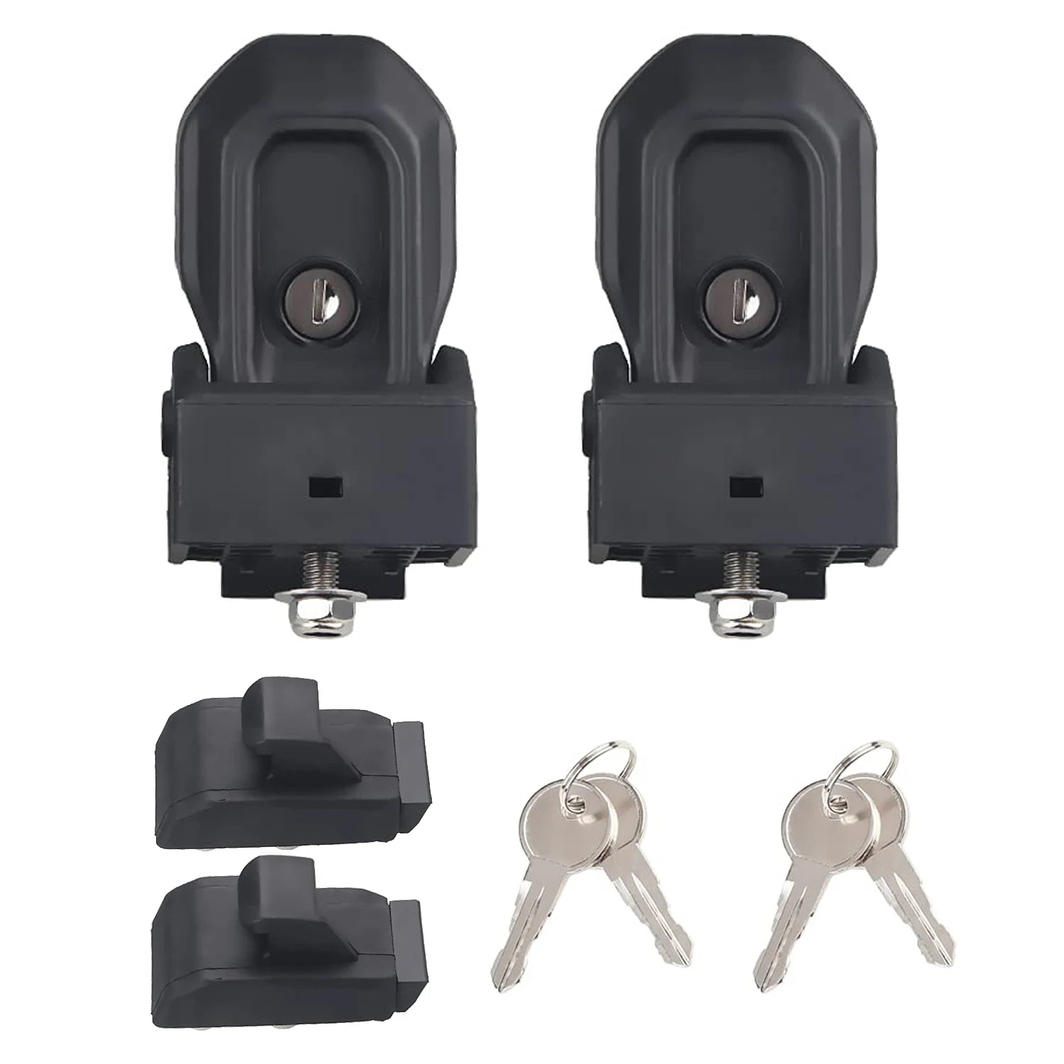 Hood Latches Anti-theft Lock Catch for Jeep Wrangler JL JLU 4XE Rubicon Sahara Sport Gladiator JT 2018-2025 Car Accessories CB DROPSHIPPING