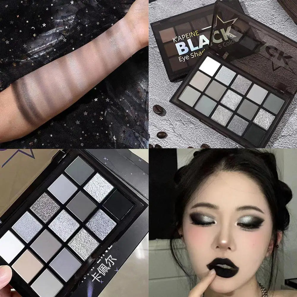15 Colors Sexy Eyeshadow Palette Wild Dark Night Shadow Cosmetics Long Lasting Pearlescent Smoky Makeup Portable Safe 2026 CB DROPSHIPPING