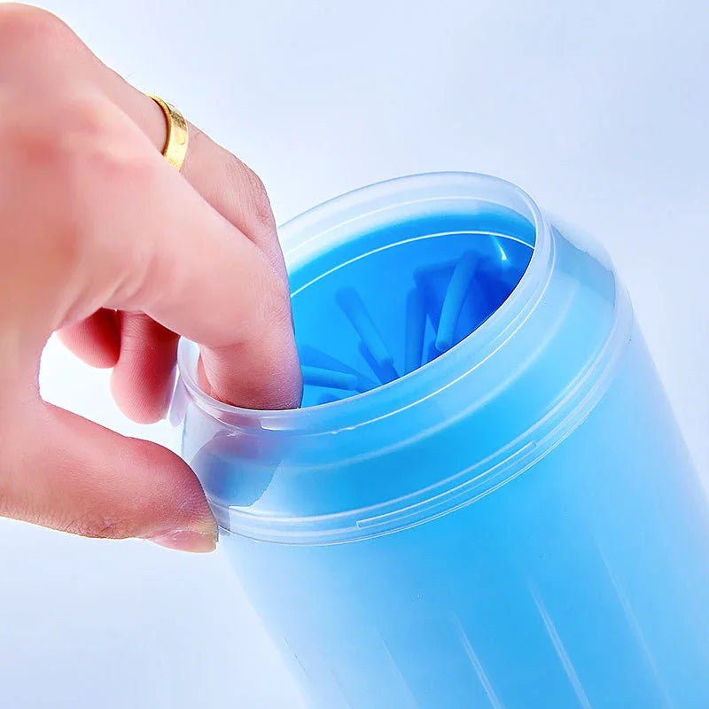 Pet Paw Cleaner Soft Silicone Material Pet Foot Wash Cup Cat and Dog Foot Cleaner Portable Massage Pet Paw Cleaning Supplies CB DROPSHIPPING