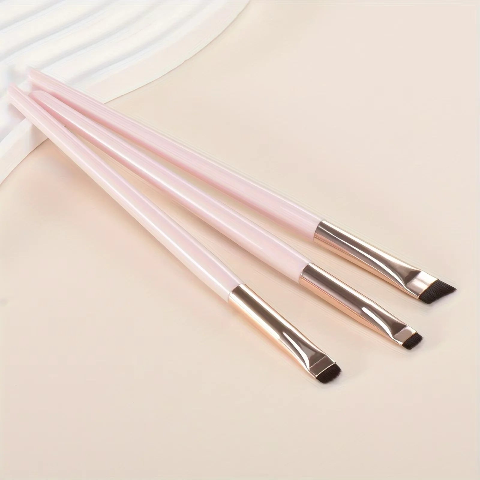 4pcs Blade Makeup Brushes Angled Thin Eyebrow Brush Flat Fine Eyeliner Brush Professional Liner Brow Make Up Tools CB DROPSHIPPING
