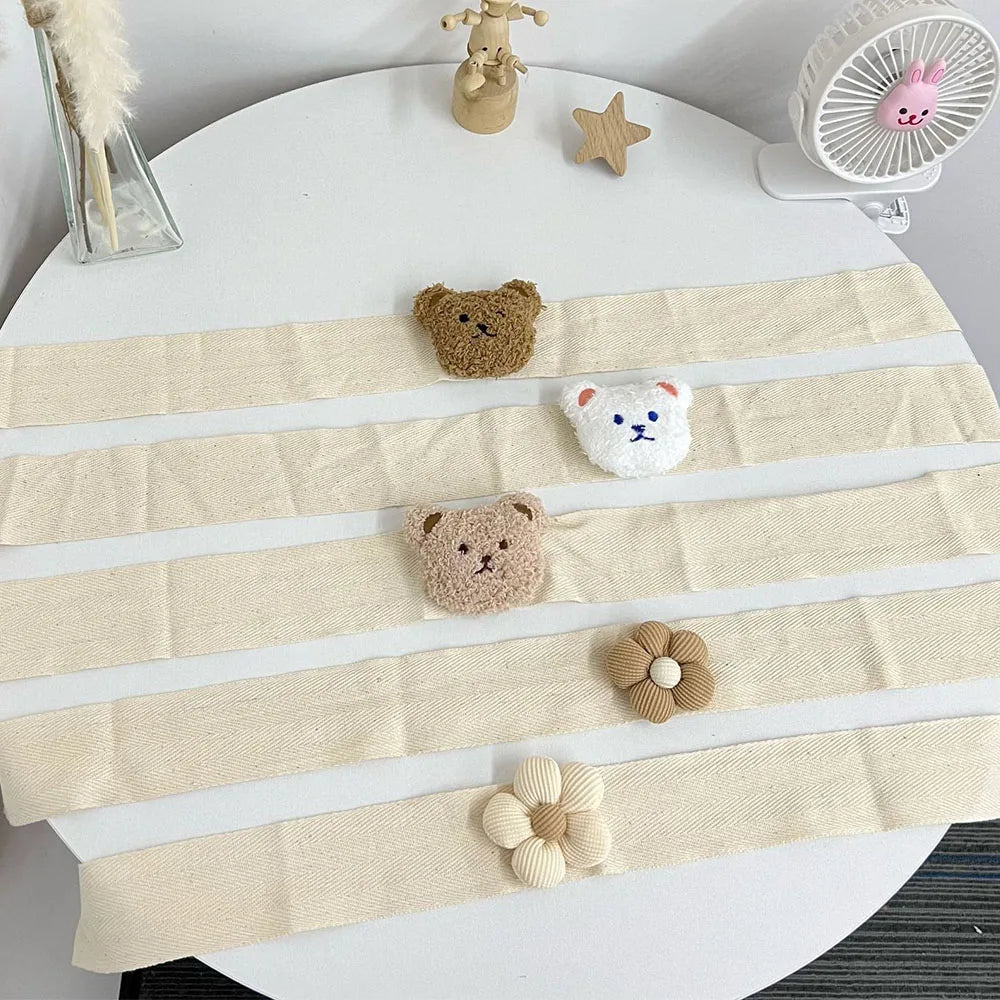 Flower Bear Curtain Tieback Window Curtain Buckle Clip Creative Kids Room Living Room Hanging Holder Accessories Home Decoration