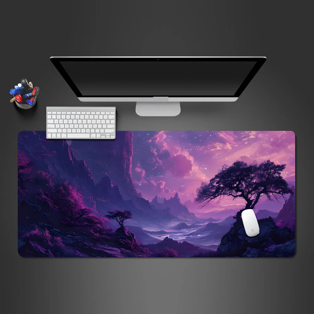 Mouse Pad Sakura Landscape Desk Accessories Mat Gamer Rug Xxl Keyboard Pad 1000X500x3MM Desk Mat Office Carpet Gaming Mouse Mats CB DROPSHIPPING