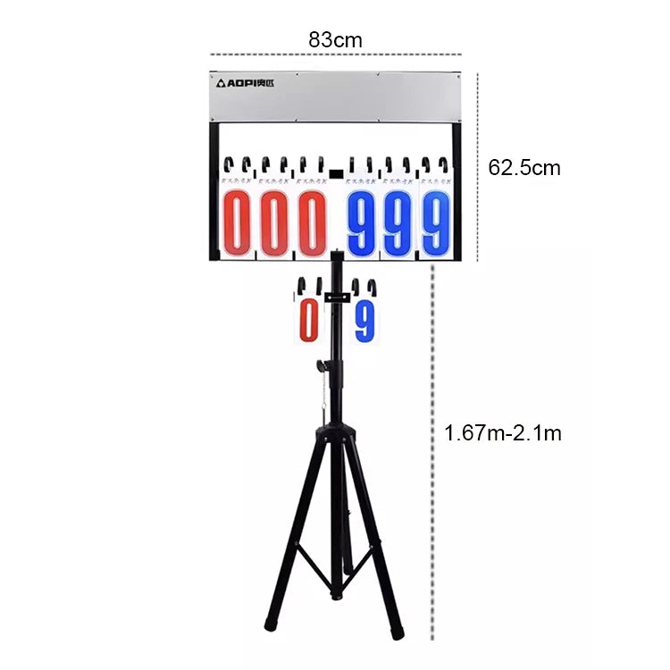 Scoreboard Multi Sport Games Volleyball Football Badminton Basketball Score Board Stand Style Scoreboard CB DROPSHIPPING