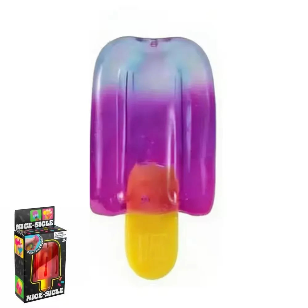 Schylling Needoh Nice Cube Sensory Nice-Sicle Stress Relief Squishy Cube Anti-Anxiety Squeeze Object For Focus ADHD Population CB DROPSHIPPING