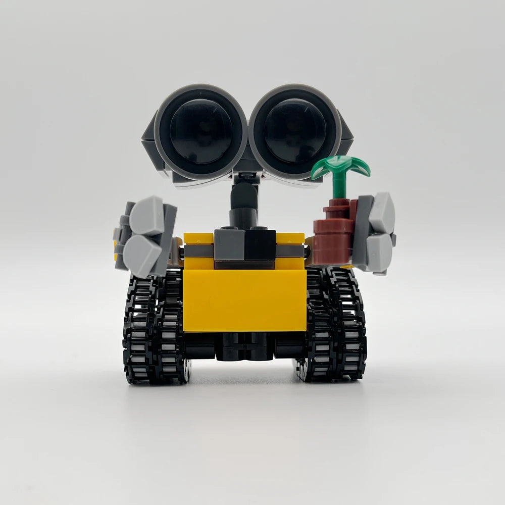 Classic Movie 200+pcs Mini Robot Wall-e MOC Building Blocks Model DIY Bricks Kits Creative Toys for Kids Children Adult Gifts CB DROPSHIPPING