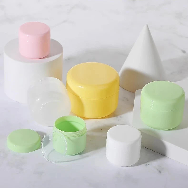 20/30/50/100g Multi-color Cream Bottle Cream Box Sample Bottle Lotion Cosmetic Container Refillable Bottles Empty Makeup Jar