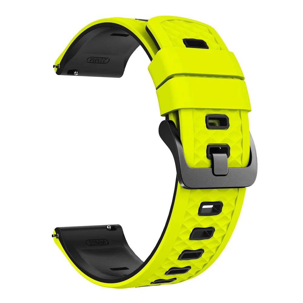 22mm Sport Slicone Strap For OnePlus Watch 3 2 2R 46mm Soft Bracelet For OPPO Watch X X2 4 Pro/Mi Watch 2 Pro S4 S3 S1 Watchband CB DROPSHIPPING