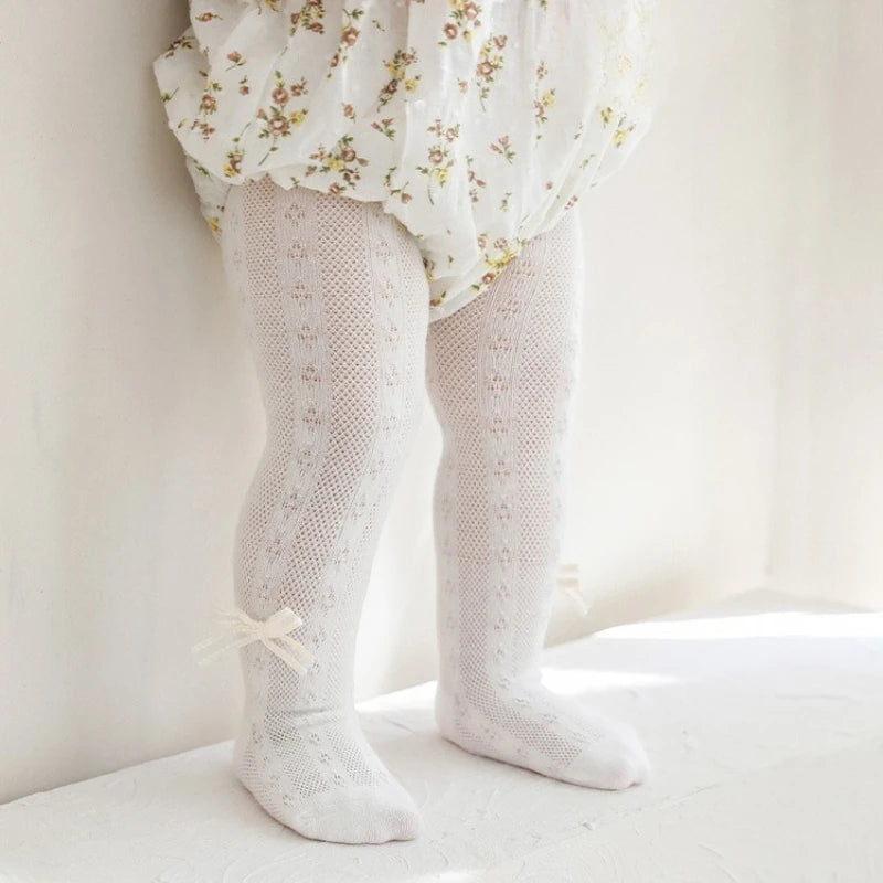 0-8Y Infant Boys Girls Summer Mesh Thin Pantyhose Soft Cotton Toddler Baby Tights Newborn Kids Breathable transparent Stockings CB DROPSHIPPING