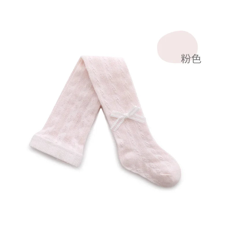 0-8Y Infant Boys Girls Summer Mesh Thin Pantyhose Soft Cotton Toddler Baby Tights Newborn Kids Breathable transparent Stockings CB DROPSHIPPING