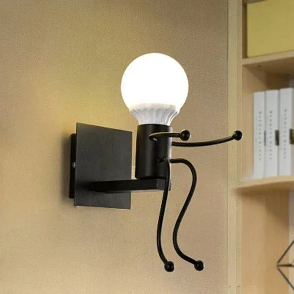 Creative Personality Living Room Bedroom Bedside Lamp Balcony Corridor Corridor Wall Lamp Art Children's Room Wall Lamp